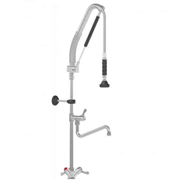 Robinetterie cuisine douchette à declenchement automatique EC/EF à poser sur plonge H 1120 mm (type de produit: Avec col de cygne - Réf AUTO-DCC1/4-PM_0