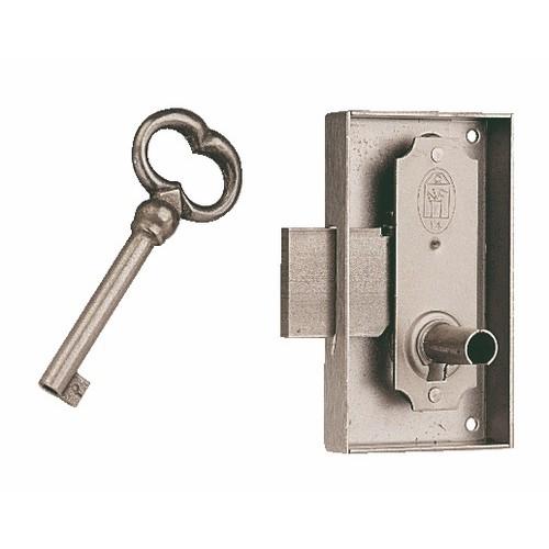 SERRURE DE MEUBLE 526-L40MM-AXE 20MM-MAIN DROITE BRICOZOR