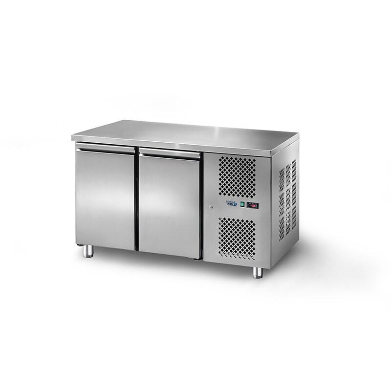 SOFRACA Table Réfrigérée Négative Gn 1/1 - 2 Portes - Prof 700 Mm - Réf:TRG2NSD - TRG2NSD_0