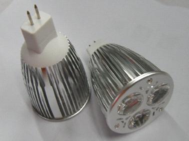 Ampoule LED high power - Spotlight 3W/520lm - Culot MR16/GU10 - Équivalent 55W halogène_0
