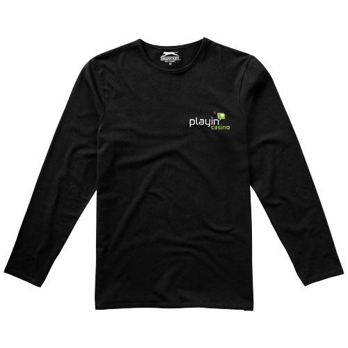 T-shirt manches longues pour homme Curve - Col ras du cou - Jersey extensible 200g/m²_0