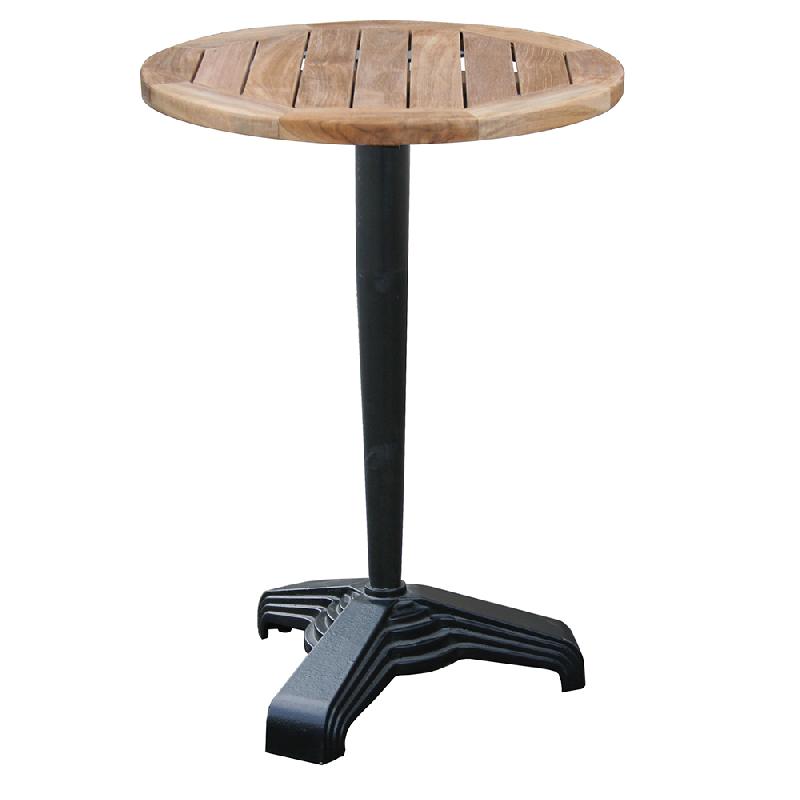 Table de restauration - piétement 1110 CONI - plateau Ø50 à Ø60 cm_0