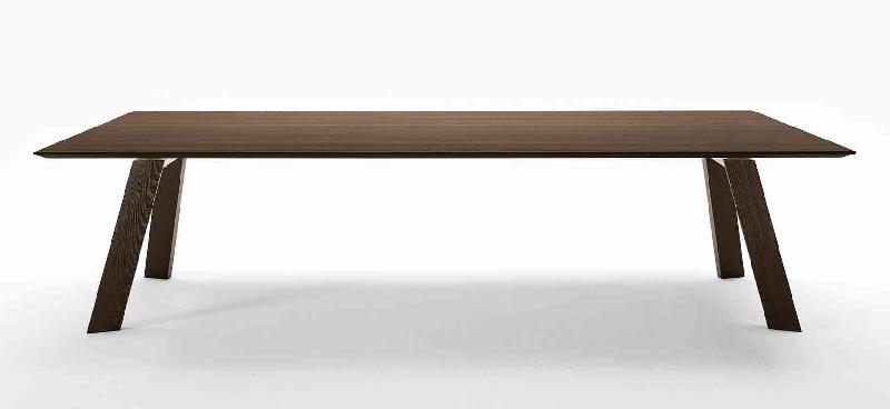 TORONTO / TABLE DE RÉUNION 300 X 106 CM BOIS MARRON FONCÉ_0