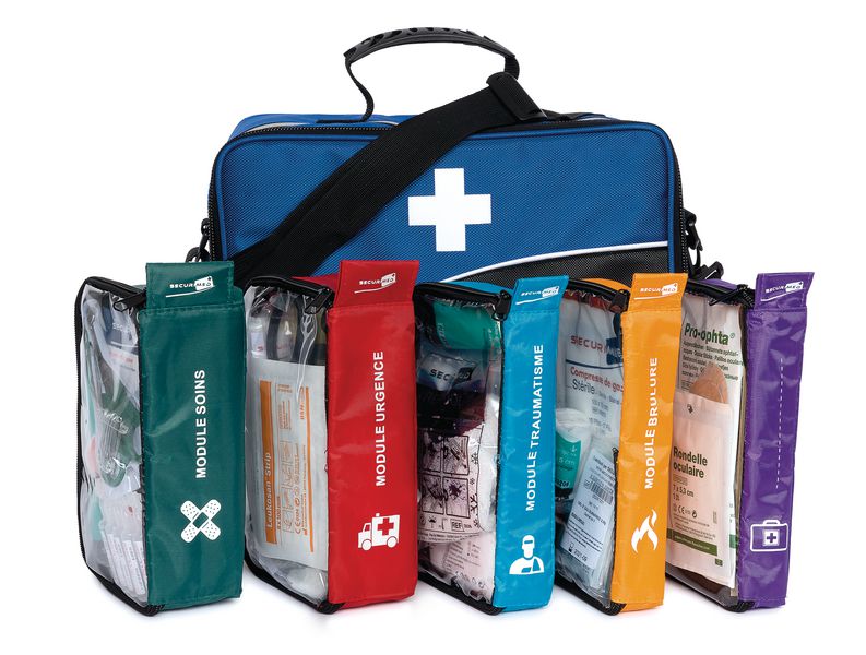 Trousse de secours complète 6/8 personnes