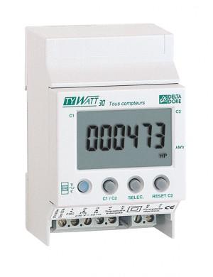 INDICATEUR DE CONSOMMATIONS TYWATT 30 - DELTADORE