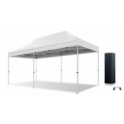 Xptent Tente Pliante 3X6 Structure Aluminium 45mm Toit 380g/m² Blanc qualité Pro - blanc aluminium TP4030036BU_0