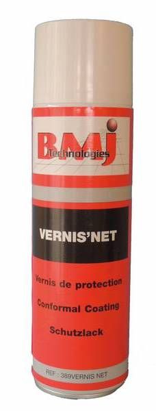 389 Vernis Net - Vernis de tropicalisation BMJ Elec - Transparent, fongicide et thermosoudable_0