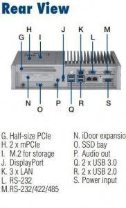 Box fanless pour Panel PC configurable TPC-5000 - Intel Celeron 3955U, 8GB, iDoor - Référence TPC-B500-6C2AE_0
