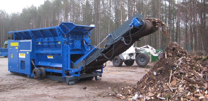 Broyeur de déchets multi-usage - Série HL et HFG - Mono/birotors, broyeurs rapides à marteaux - Bois, biomasse, DIB, déchets verts_0