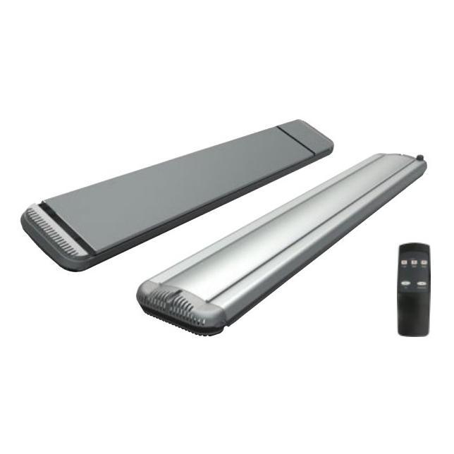 Cassette rayonnante Thermocassette Blackztrip - FRICO - BZ224D - infrarouges à ondes longues - 2400 W - installation intérieure ou extérieure_0