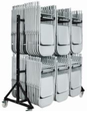 Chariot pour chaises - Buff'hyeres Collectivités - robuste et pratique_0