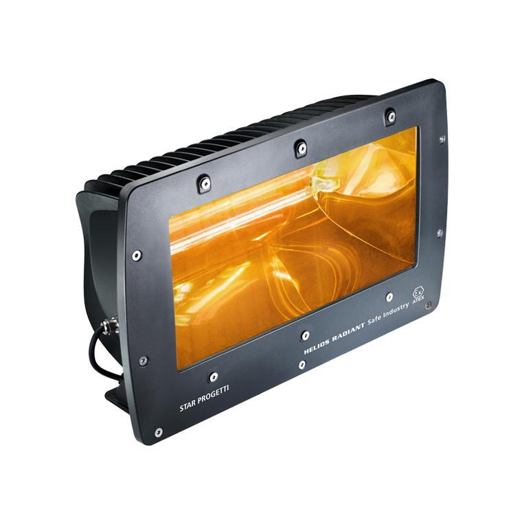 Chauffage radiant infrarouge helios irk safe industry atex 2000 (verre protecteur) - STAR PROGETTI - 106495_0