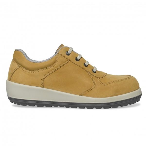 Chaussures de sécurité femme Brava miel Parade - Norme EN 20345 S3 SRC - Confort et look tendance_0