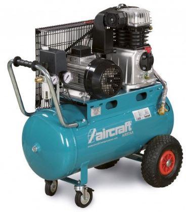 Compresseur Aircraft Airstar 503/100 - 2009531 - Bicylindres en fonte - 400 V - Cuve 100 L_0