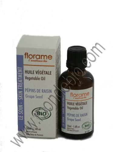 FLORAME - HUILE DE PÉPINS DE RAISIN 50ML