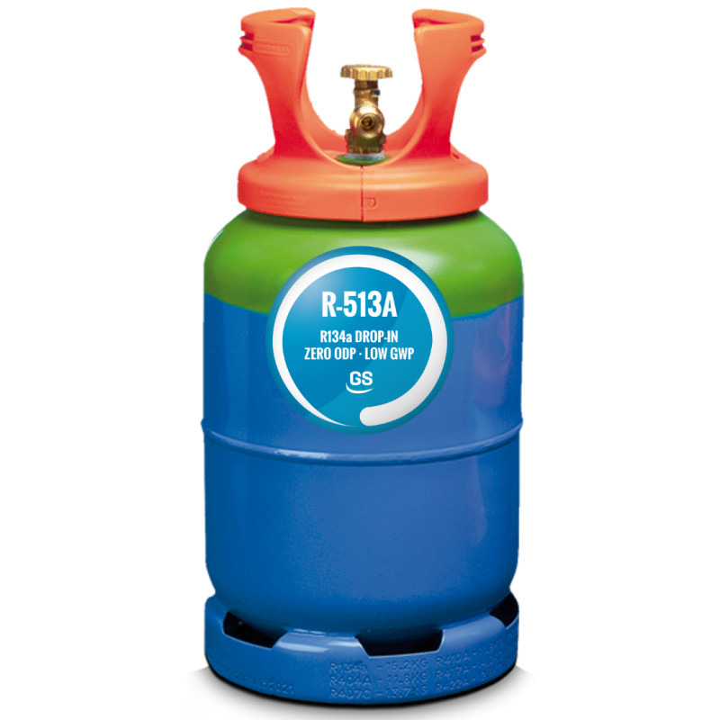 Gaz réfrigérant R-513A - mélange azéotropique HFC+HFO - remplacement direct du R-134a_0