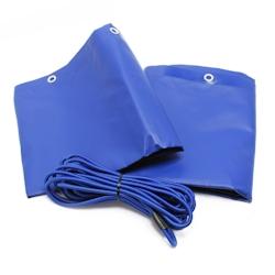 Helloshop26 - Bâche de protection plate remorque 207,5 cm avec tendeur imperméable 16_0000297 - 3000992699784_0
