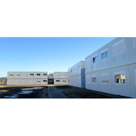 Construction modulaire en bois 