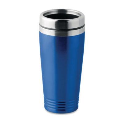 Mug de voyage isotherme en acier 40 cl - Bleu_0