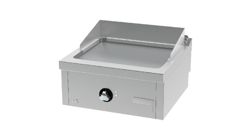 Plancha Fry-top professionnelle électrique à poser - 600x600x410 mm - Plaque acier rectifié - Modèle FTE6006S_0