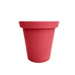 PLAST'UP ROTOMOULAGE Pot de fleurs rond xxl delight 200l - ROUGEFRAISE - rouge 0750122559664_0