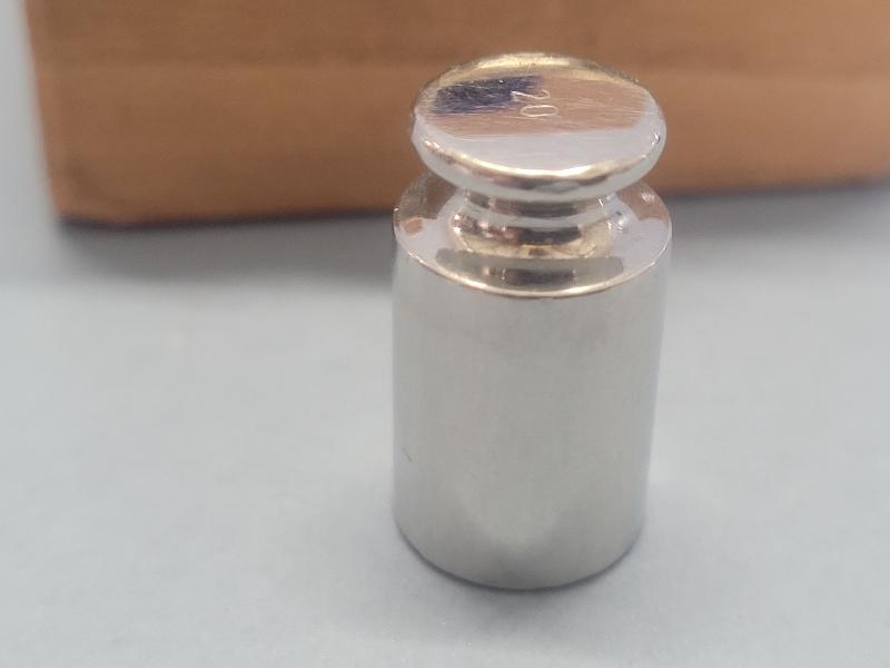 Poids d'étalonnage mettler toledo 20g classe f1 inox_0