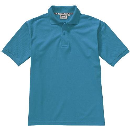 Polo manches courtes pour homme - Forehand 33S01514 - Maille piquée 100% coton peigné 200-220 g/m²_0