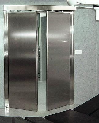 Porte automatique battante CITEC - robuste, fiable et silencieuse_0