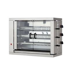Rôtissoire verticale à gaz - 3 broches - 18 poulets - 3EG | MCM - 718603516032_0