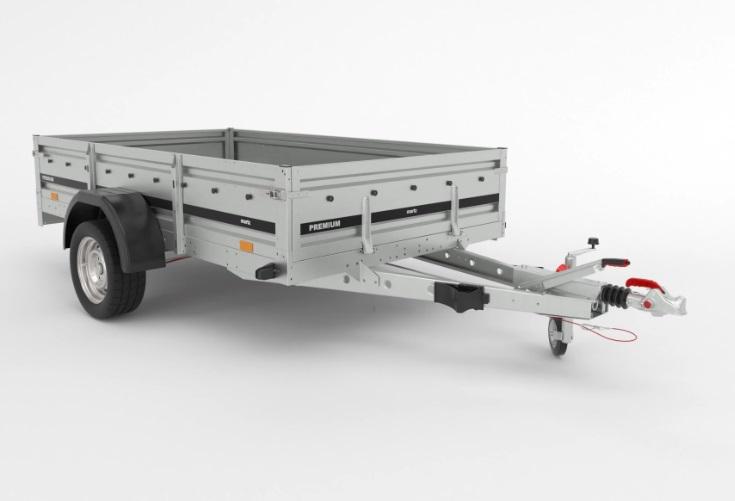 Remorque bagagère freinée - 2,65 X 1,50 M - 1500kg - MARTZ PREMIUM + 265_0