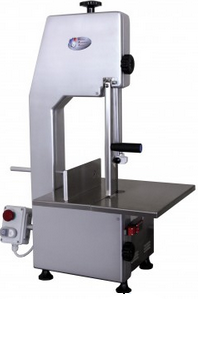 Scie à os professionnelle en aluminium anodisé - Fabrication française - Hauteur de coupe 210 mm ou 280 mm_0