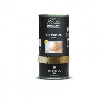 Set - Oil Plus 2C - Smoke 5% / 350 ml - Huile bois monocouche haute résistance_0