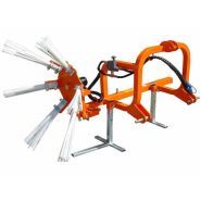 Stile - Andaineur bois taille pour fruitiers - Disque 6 doigts en nylon - Largeur 1,36 m_0