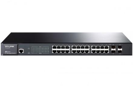 Switch niveau 2 manageable - 24 ports Gigabit RJ45 + 4 ports SFP - Boîtier métal silencieux_0