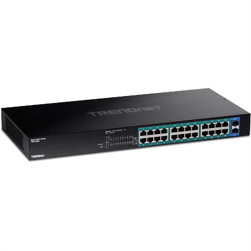 Trendnet tpe-tg262 switch poe+ gigabit à 26 ports_0