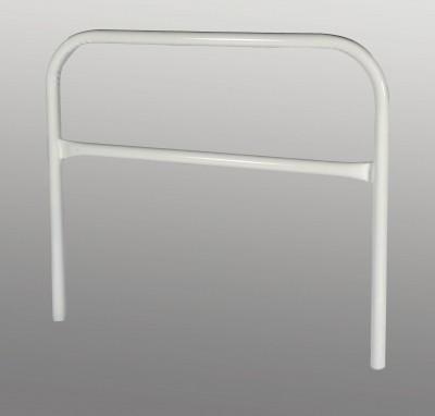 Arceau de protection avec lisse intermédiaire - fixation scellée ou sur platine - finition époxy_0