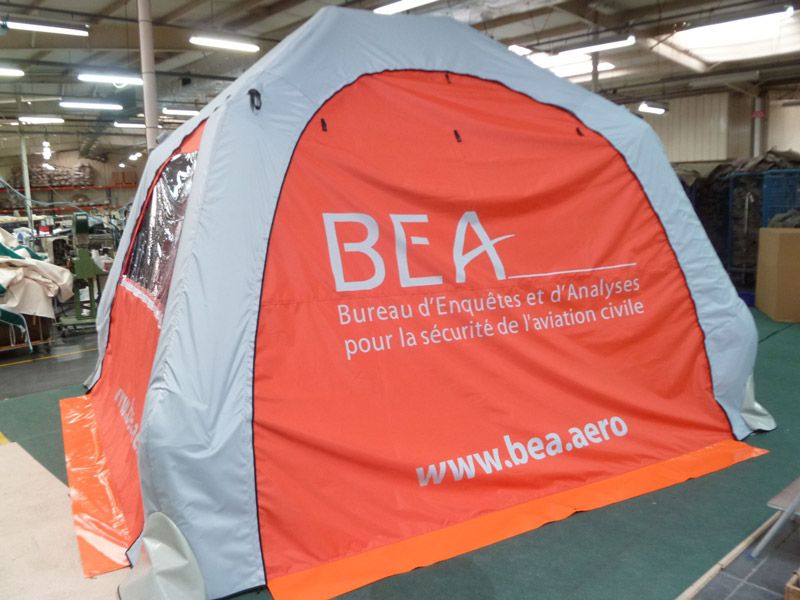 Bea - abris médicaux mobiles - Airsystems France - tente gonflable protection civile - air pulsé_0