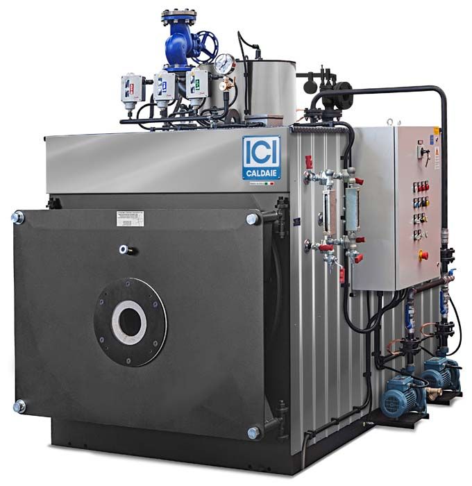 Bnx 0.7 bar - générateur de vapeur - ici caldaie - à basse pression et à inversion de flamme_0
