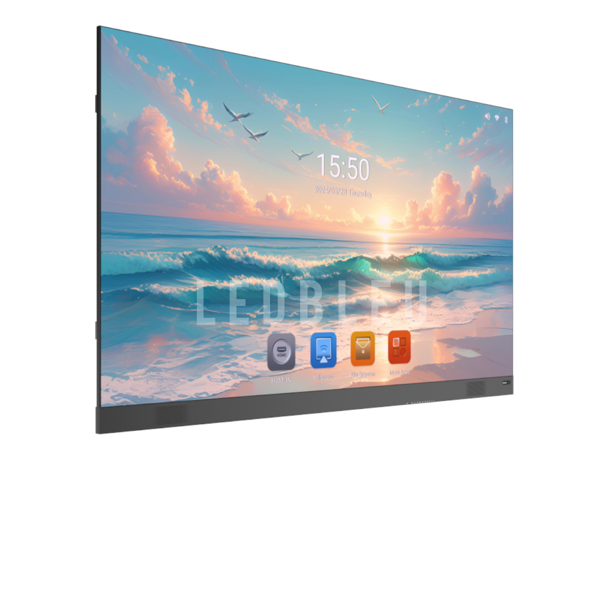 Ecran d'intérieur tout en un UTVSC pour amphithéâtre, écoles et universités - ALL IN ONE - COB - Tailles 108