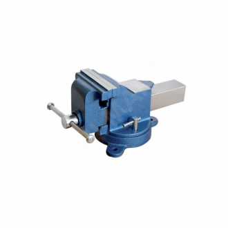 Etau d'établi acier standard - mors 160mm - enclume trempée - base tournante_0