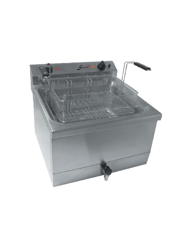 Friteuse à beignet - 18 litres avec vidange - SOFRACA 13144AC_0
