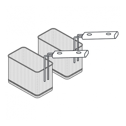 KIT 2 PANIERS 1/2 POUR CUISEUR À PÂTES - TECHNITALIA