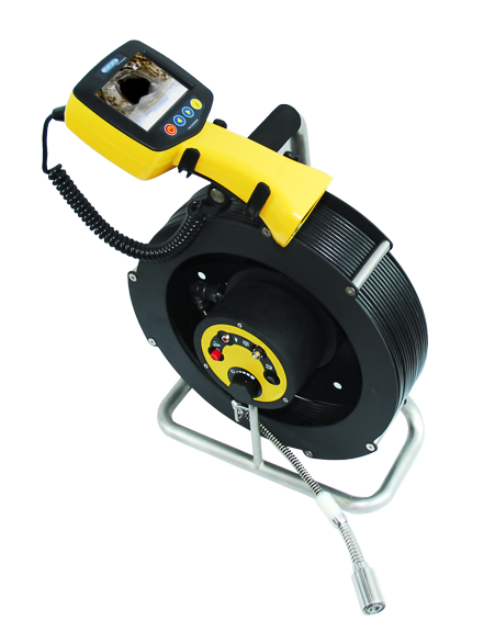 Caméra d'inspection LSR - vCamLSR pour tuyaux et conduits de 25mm à 75mm avec écran portable et tête D17-D_0
