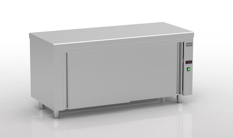 Meuble réserve chaude SMC-120 - 1200x700x850 mm - Alimentation 230/1/50_0