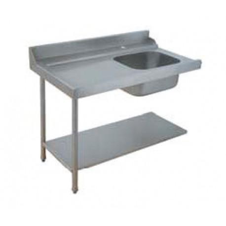 Table prélavage pour machines à paniers 500 x 500 ou 600 x 500 de - 80205L_0