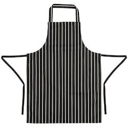 Whites Chefs Clothing Tablier de cuisine Whites rayé noir et blanc - multi-matériau A935_0