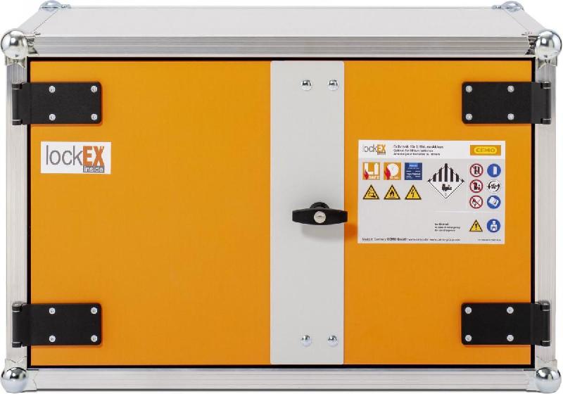 Armoire anti-feu batteries sans pieds 8/5 LockEX 2.0 Standard 230 V - CEMO - 12108_0