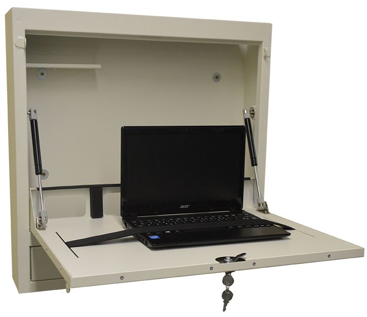 Armoire de stockage sécurisée - Arabox pour PC portable - Fixation murale - 19'' max - Garantie 5 ans_0