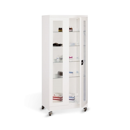 Armoire médicale avec roulettes_0