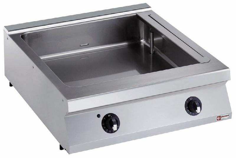 Bain-marie électrique 8 gn 1/3 hauteur 150 mm a poser - E22/BM8T-N_0